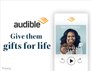Audible gift membership for holiday gift guide