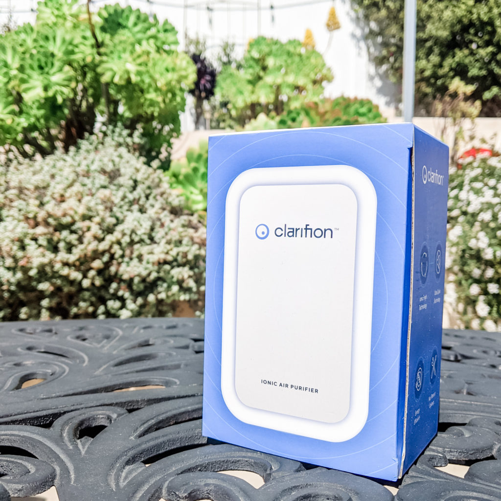 clarifion air purifer; article about breathing easier as you socialize indoors